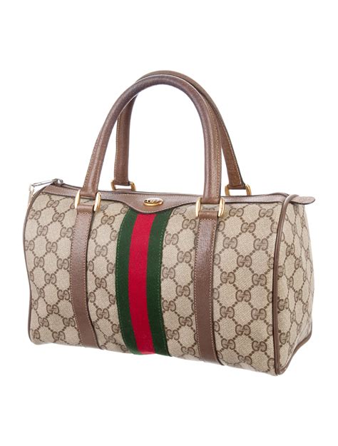 gucci studded boston bag|gucci boston bag vintage.